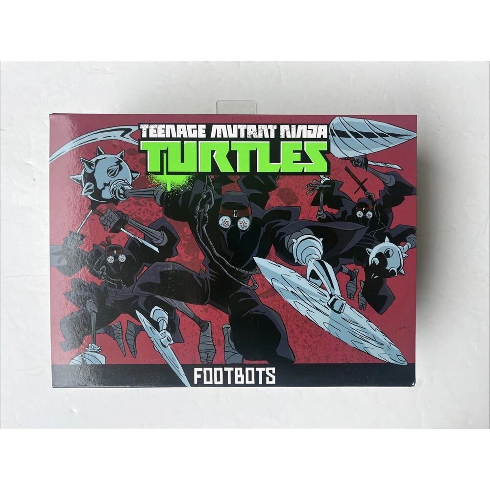 2026 NECA TMNT FOOTBOTS (2012 Cartoon) Haulathon Teenage Mutant Ninja Turtles